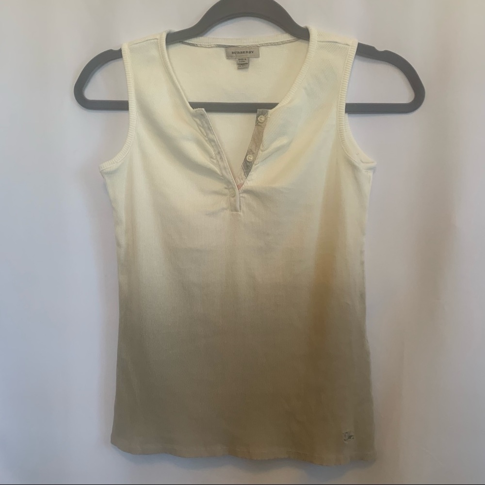 Girls Burberry ribbed tank size 14yr